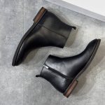 نیم بوت چرم طبیعی 303