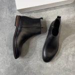 نیم بوت چرم طبیعی 303 - Image 4