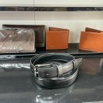 کمربند چرم طبیعی شتر مردانه